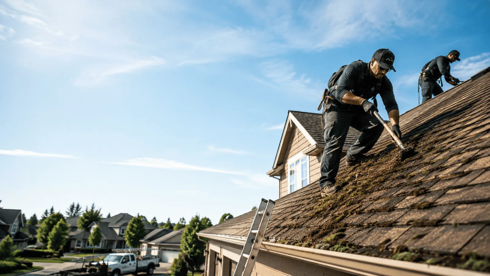 Roof Moss Removal in Springdale, WA near me